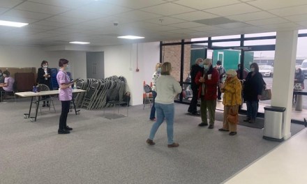 Bedfordshire Fire and Rescue Service leads the set-up of mass vaccination centres in Bedfordshire