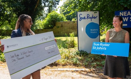 Homebuilder supports Bedfordshire hospice