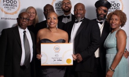 Jemz Caribbean wins the regional award for Best World Cuisine at The Food Awards England